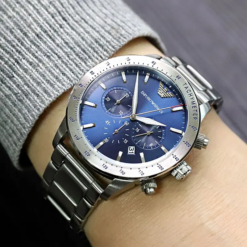 Emporio Armani Mario Chronograph Men's Watch- AR11306